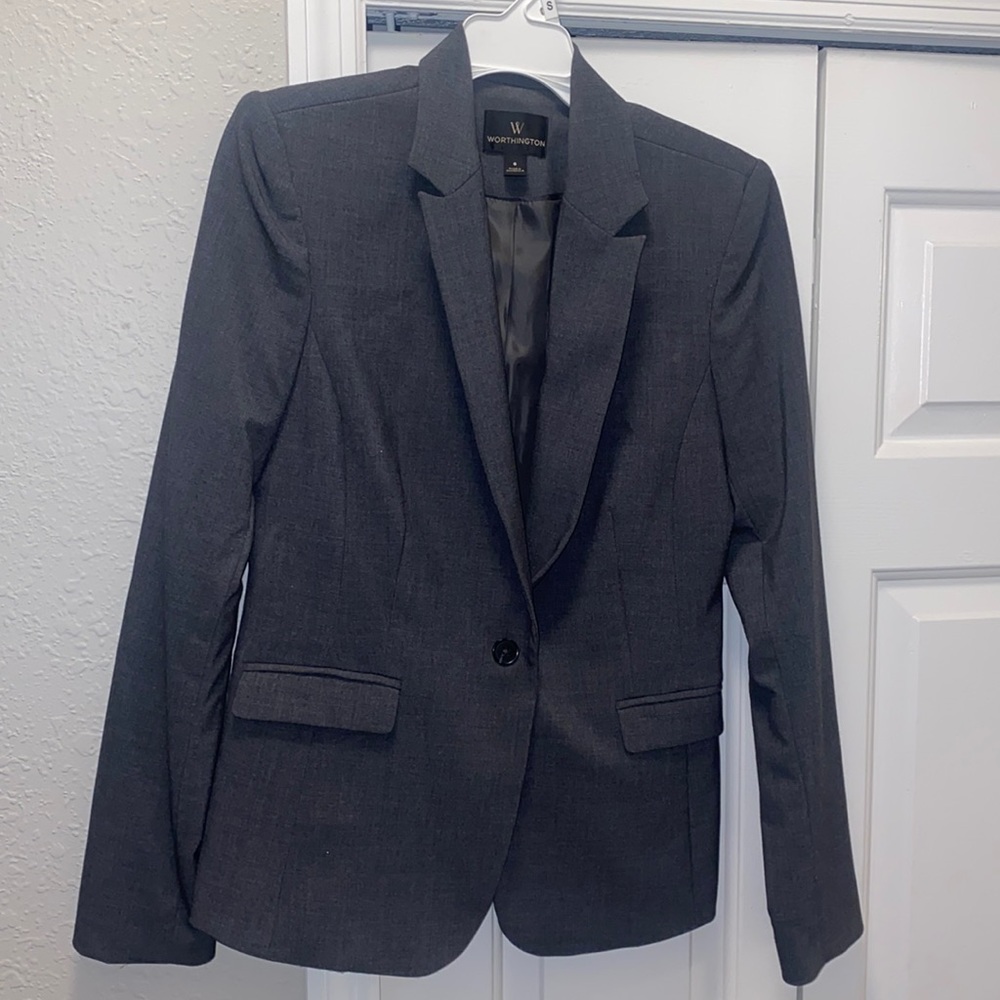 Dark grey Worthington blazer